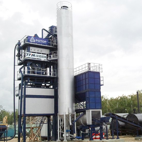 Projetos de usinas de mistura de asfalto na Rússia