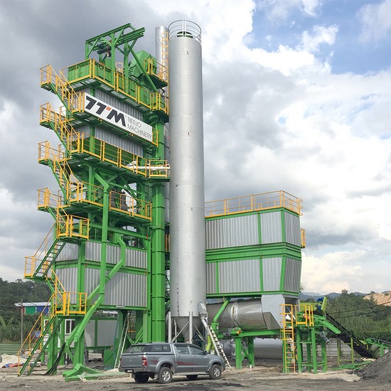 Projetos de usinas de mistura de asfalto na Malásia