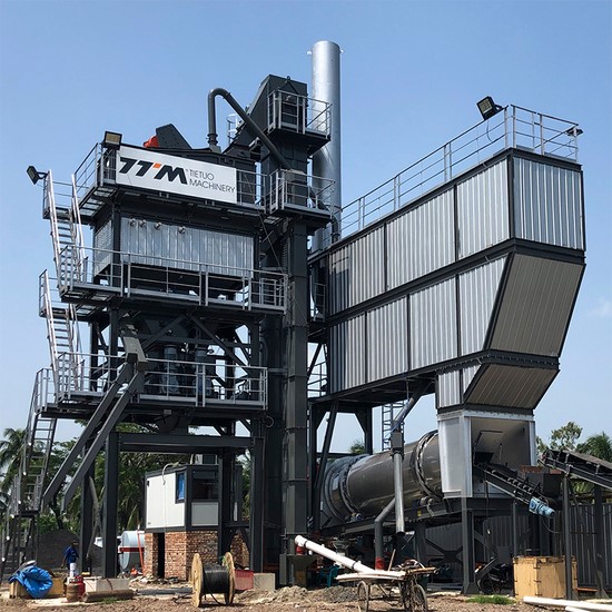 Projetos de usinas de mistura de asfalto em Bangladesh