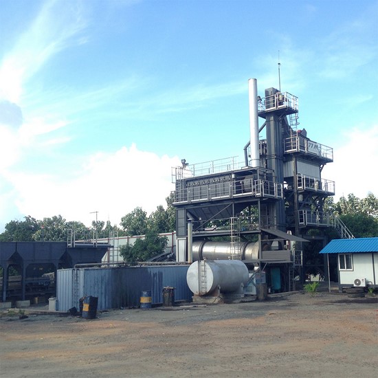 Projetos de usinas de mistura de asfalto no Sri Lanka