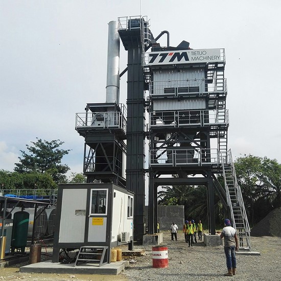 Projetos de usinas de mistura de asfalto na Indonésia