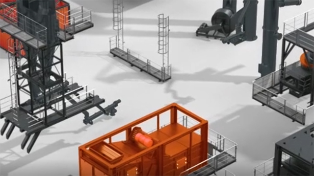 Usina de produção de areia VS300